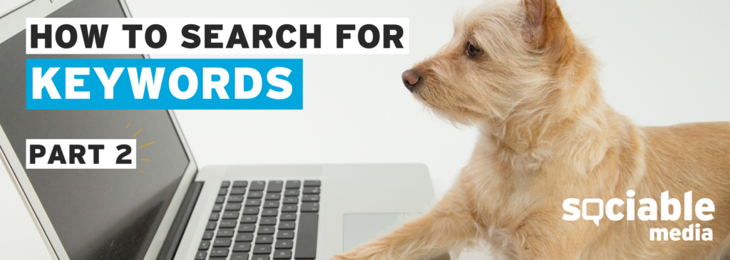 How to search for keywords
